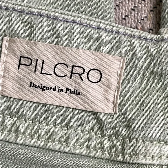 Anthropologie Pilcro Eventide High Rise Wide Leg Chino Trouser Pants, size 28 - Picture 3 of 16